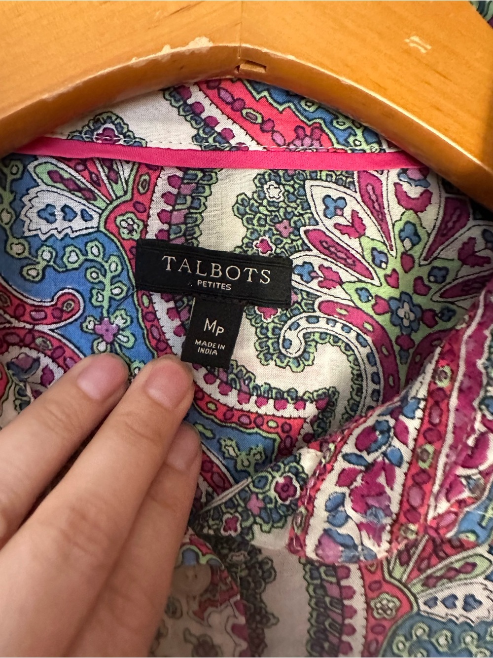 Talbots button up - Picture 4 of 7